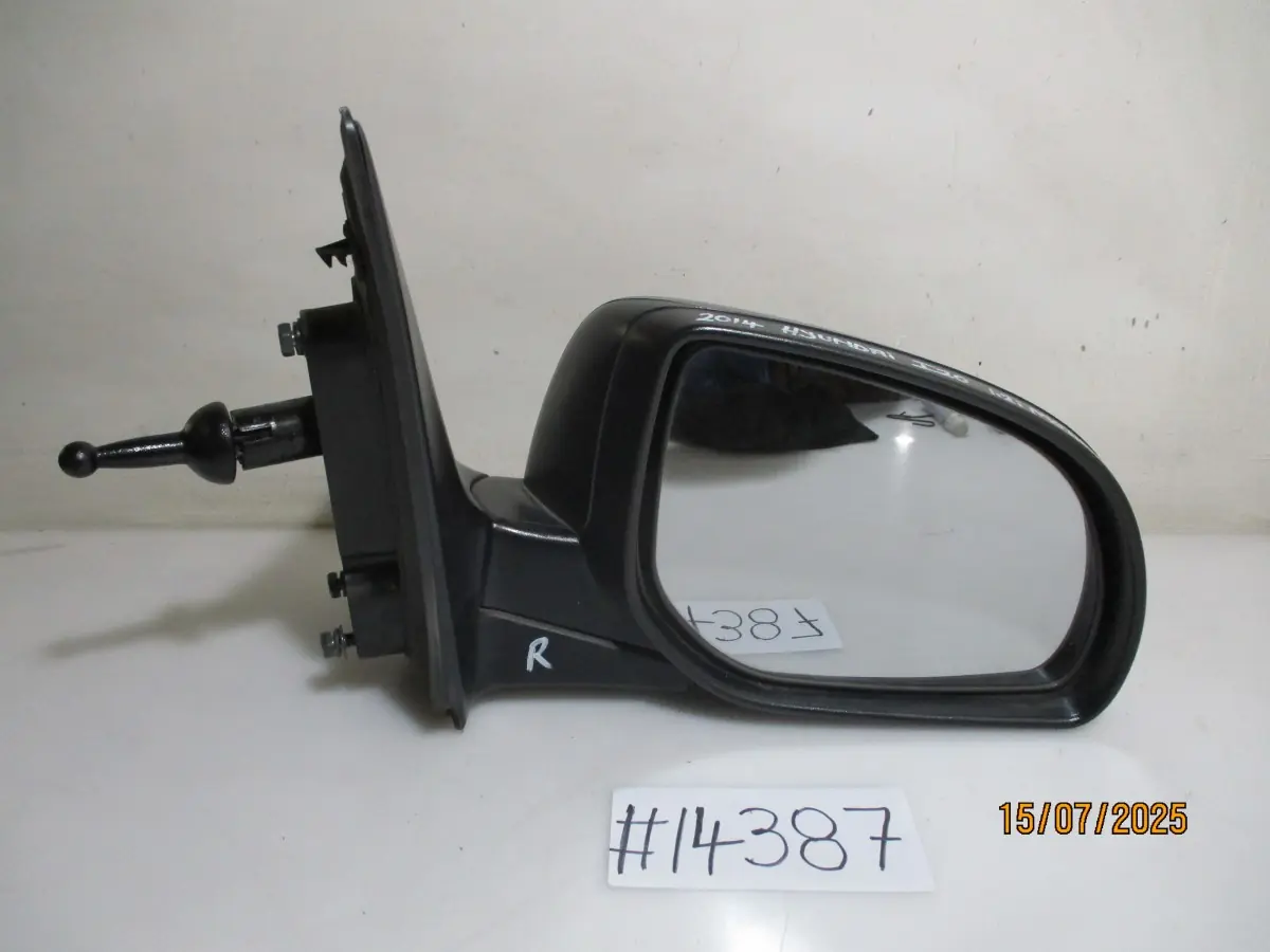 2014 HYUNDAI I20 1.2I H/B RH DOOR MIRROR (MANUAL)