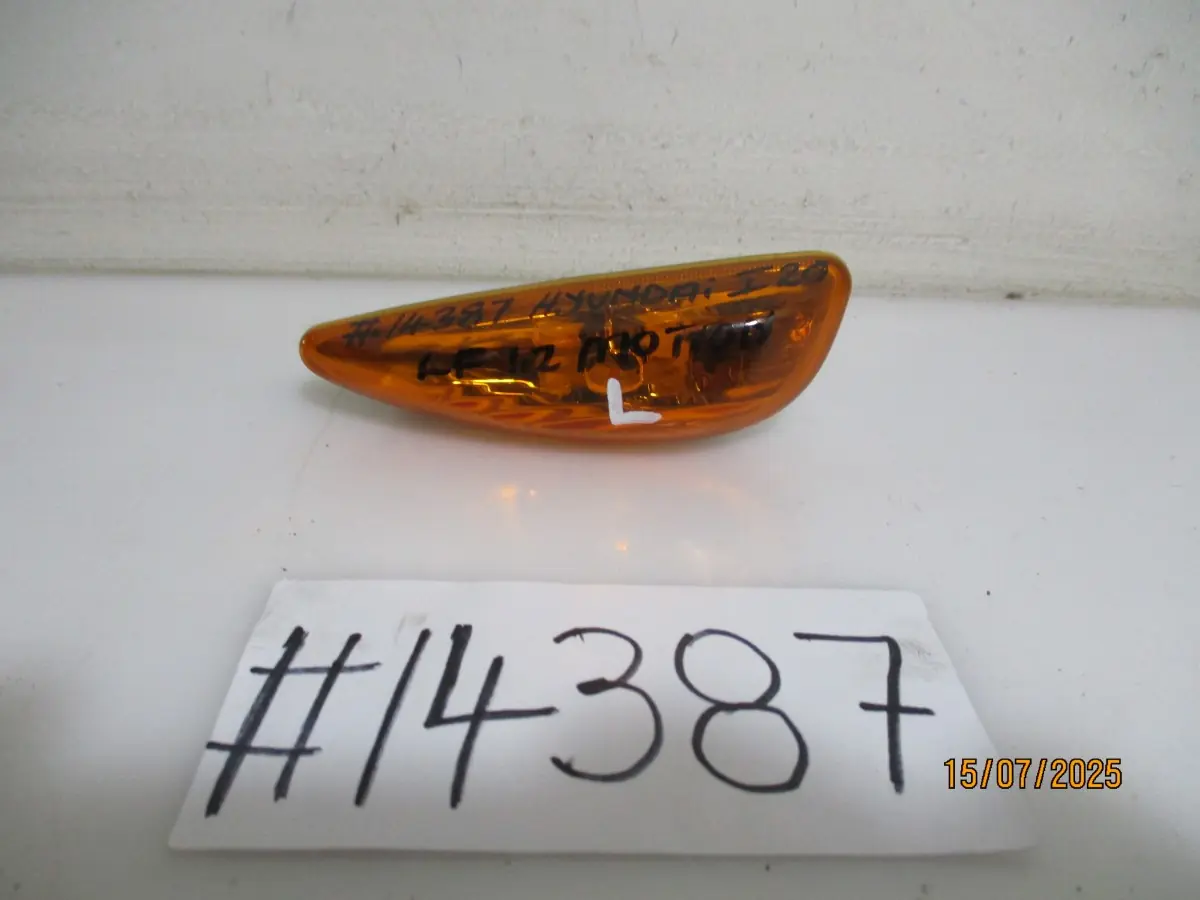 2014 HYUNDAI I20 1.2I H/B LH MARKER LAMP