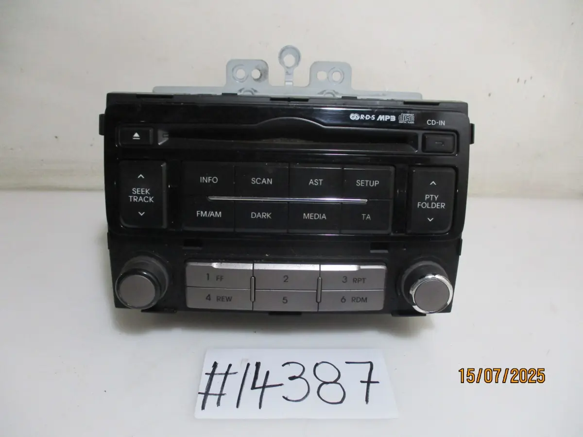 2014 HYUNDAI I20 1.2I H/B RADIO
