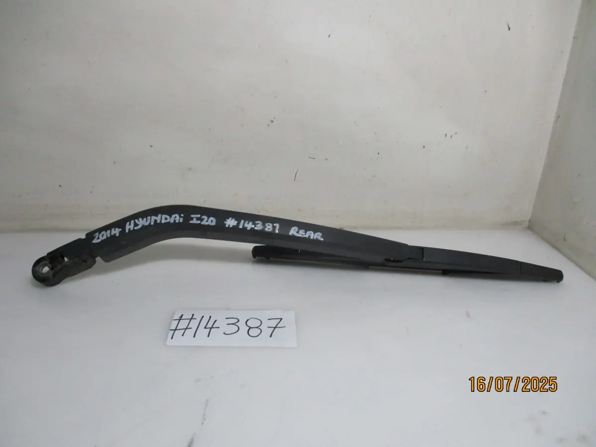 2014 HYUNDAI I20 1.2I H/B REAR WIPER ARM