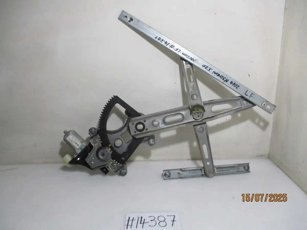 2014 HYUNDAI I20 1.2I H/B LF WINDER MECH ELECT