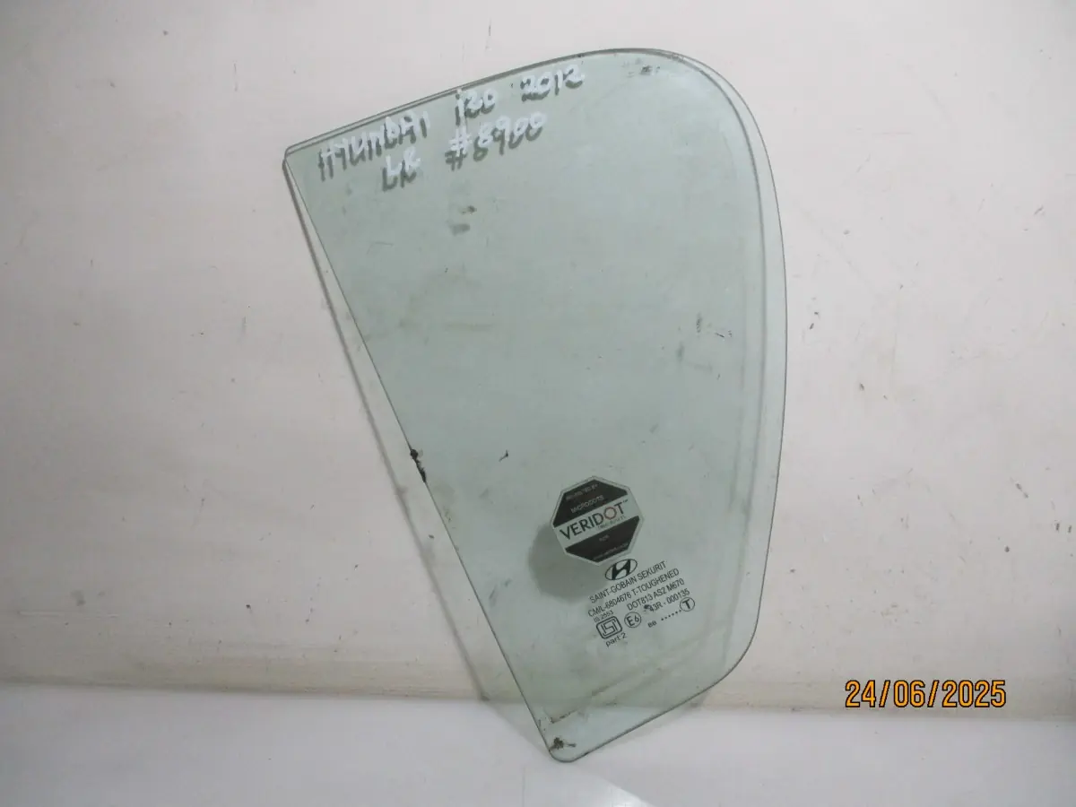 2011 HYUNDAI I20 1.4I LR 1/4 GLASS