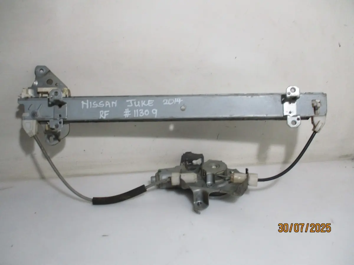 2014 NISSAN JUKE 1.5DCI RF WINDER MECH + MOTOR
