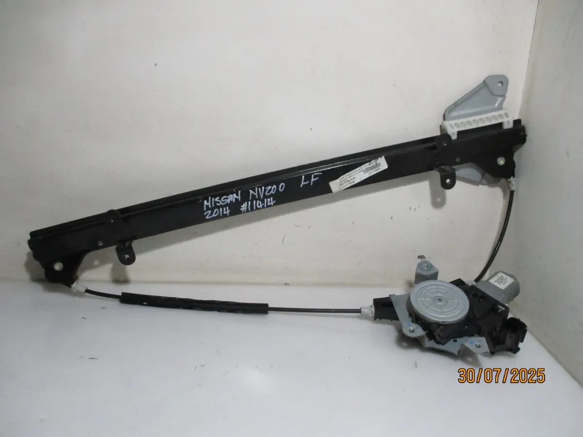 2014 NISSAN NV200 1.6I LF WINDER MECH + MOTOR
