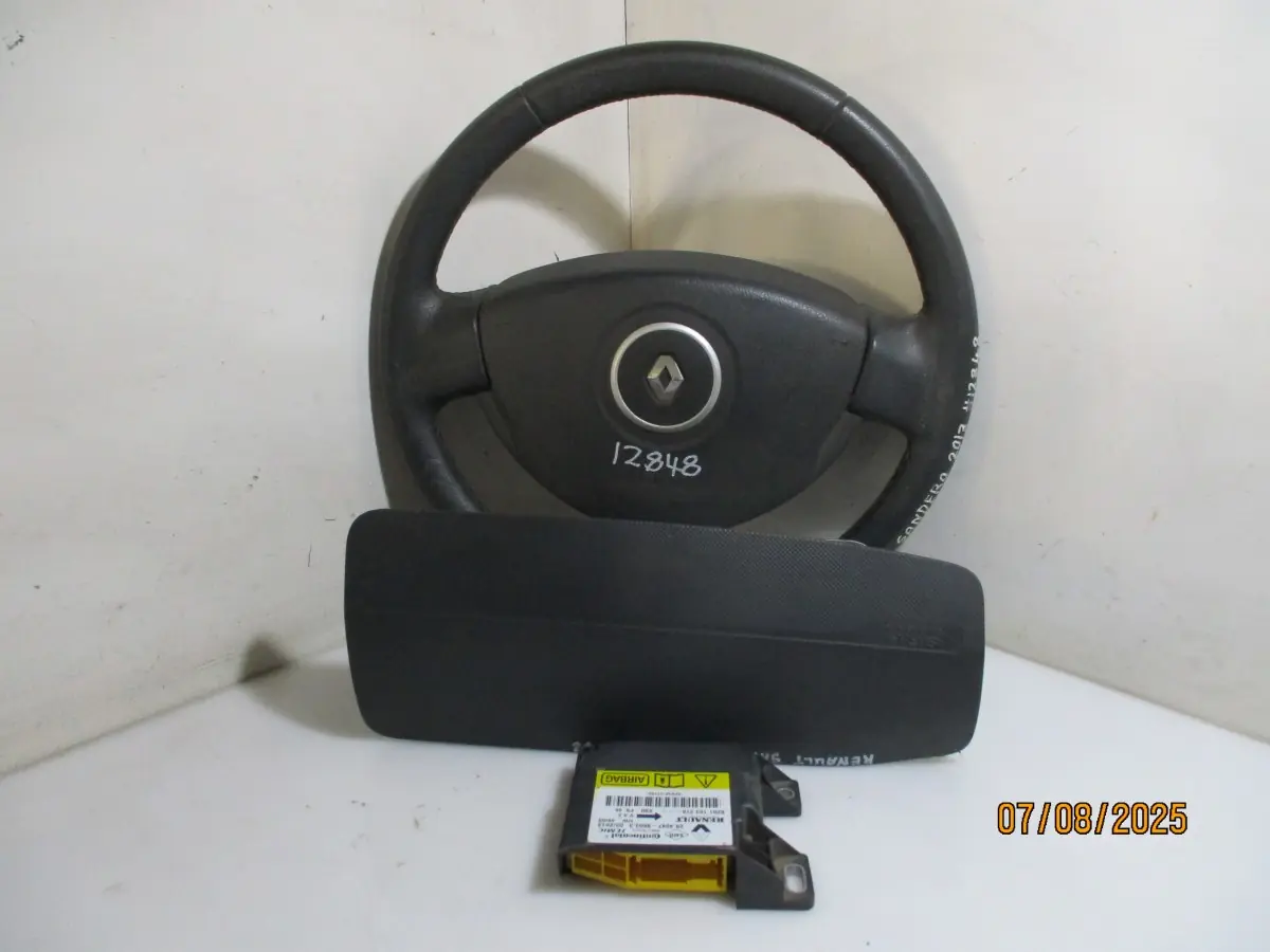 2013 RENAULT SANDERO 1.6I AIRBAG SET (WITHOUT DASHBOARD)