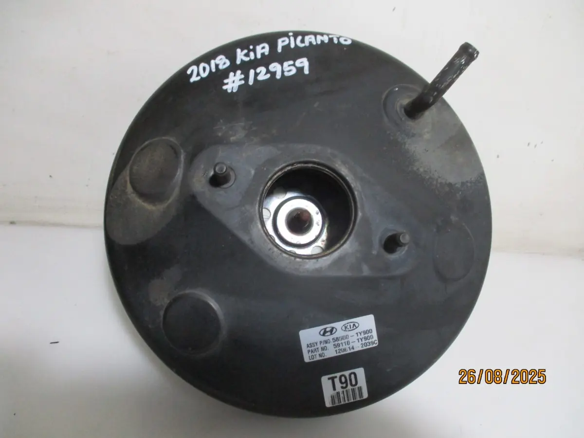 2018 KIA PICANTO 1.0I BRAKE BOOSTER
