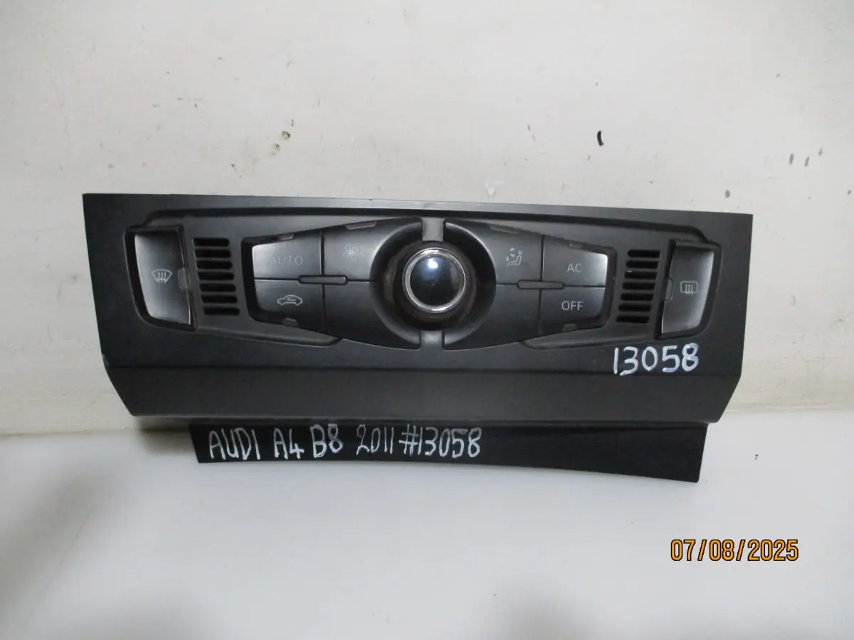 2008 AUDI A4 1.8T B8 CLIMATE CONTROLL UNIT
