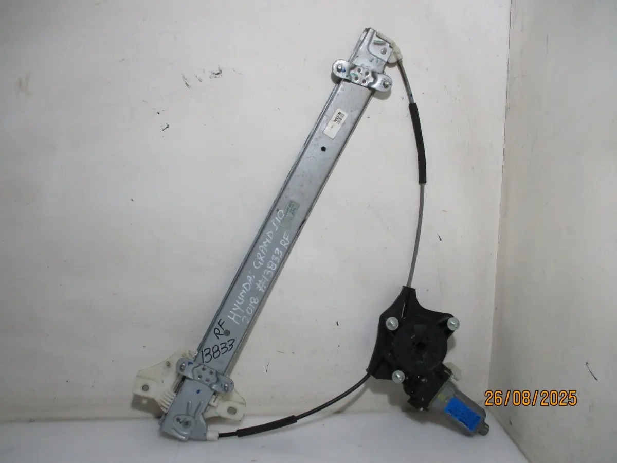 2018 HYUNDAI GRAND I10 1.0I RF WINDER MECH + MOTOR