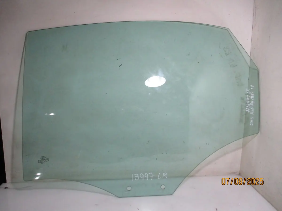 2015 AUDI A4 (B8) 1.8T FSI LR DOOR GLASS