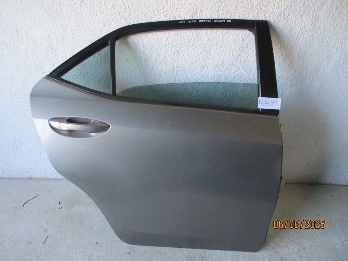 2017 TOYOTA COROLLA 1.3I PRESTIGE RR DOOR SHELL