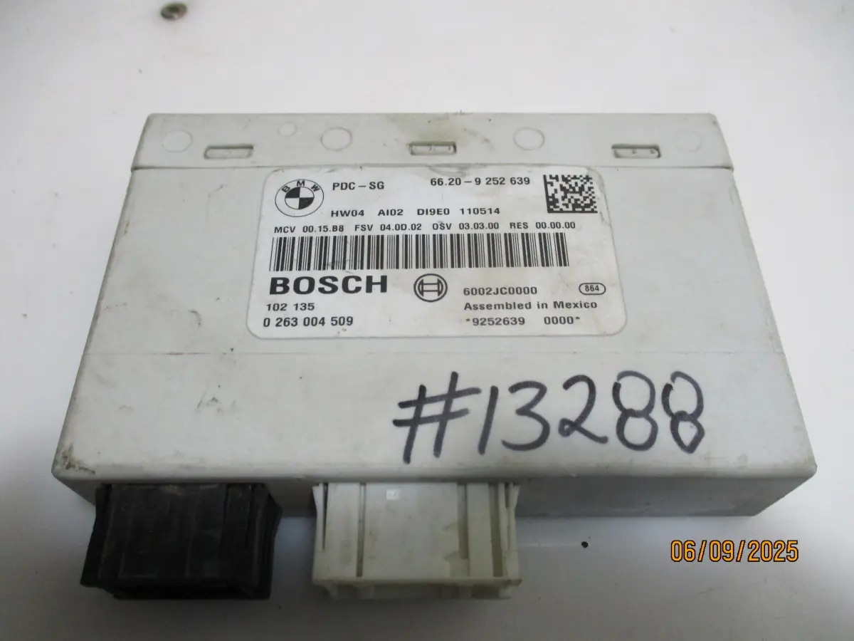 2011 BMW X1 2.0D PARK DISTANCE CONTROL MODULE