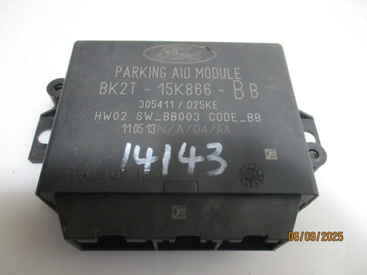 2013 FORD TOURNEO 2.2TDI CUSTOM PARK DISTANCE CONTROL MODULE