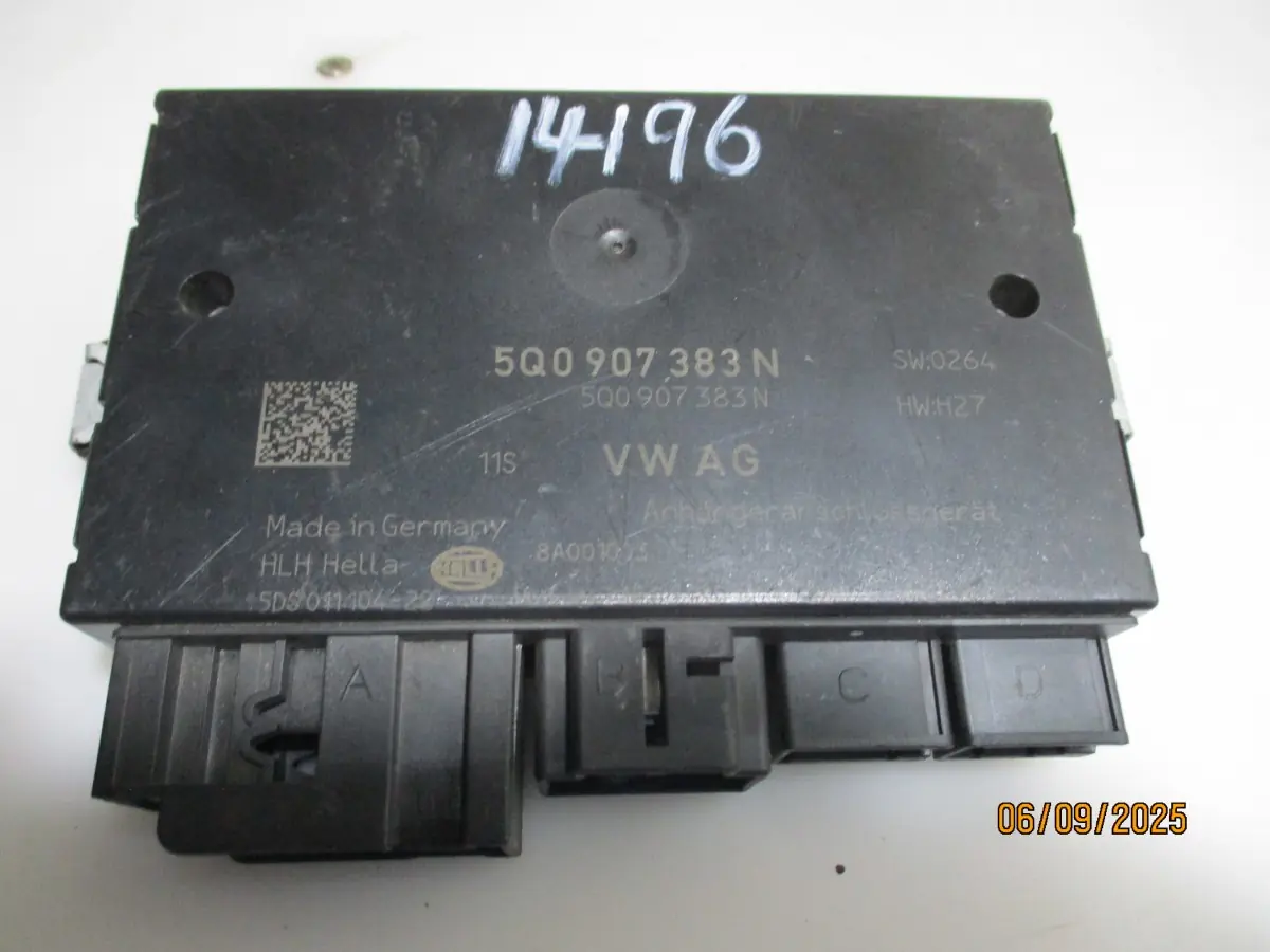 2018 VW TIGUAN 2.0TDI DSG R-LINE TOW BAR CONTROL MODULE