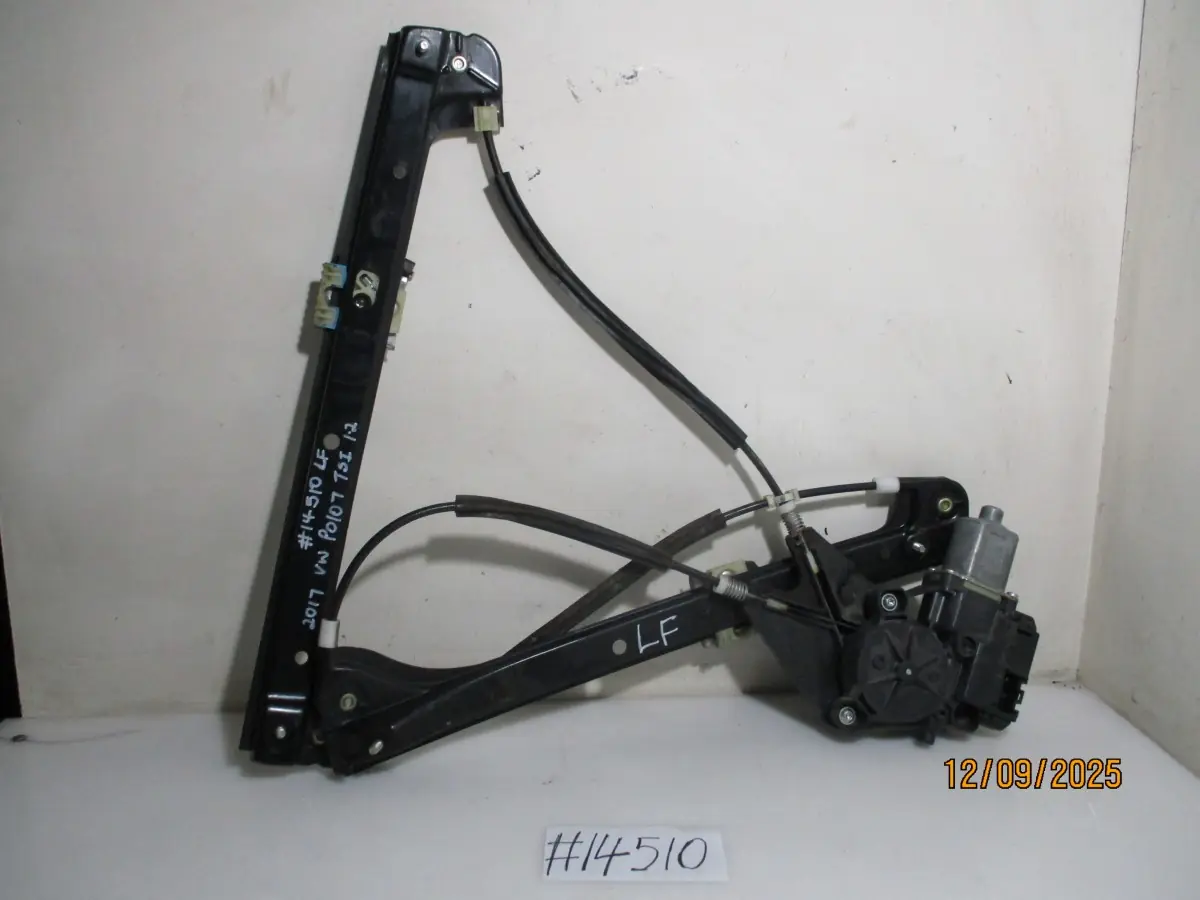 2017 VW POLO 7 1.2TSI H/B LF WINDER MECH + MOTOR
