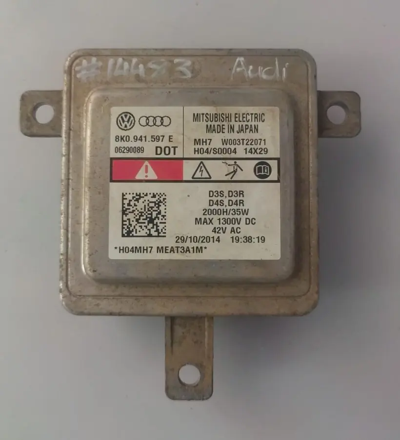 2015 AUDI A4 (B8) 2.0TDI HID HEADLAMP BALLAST