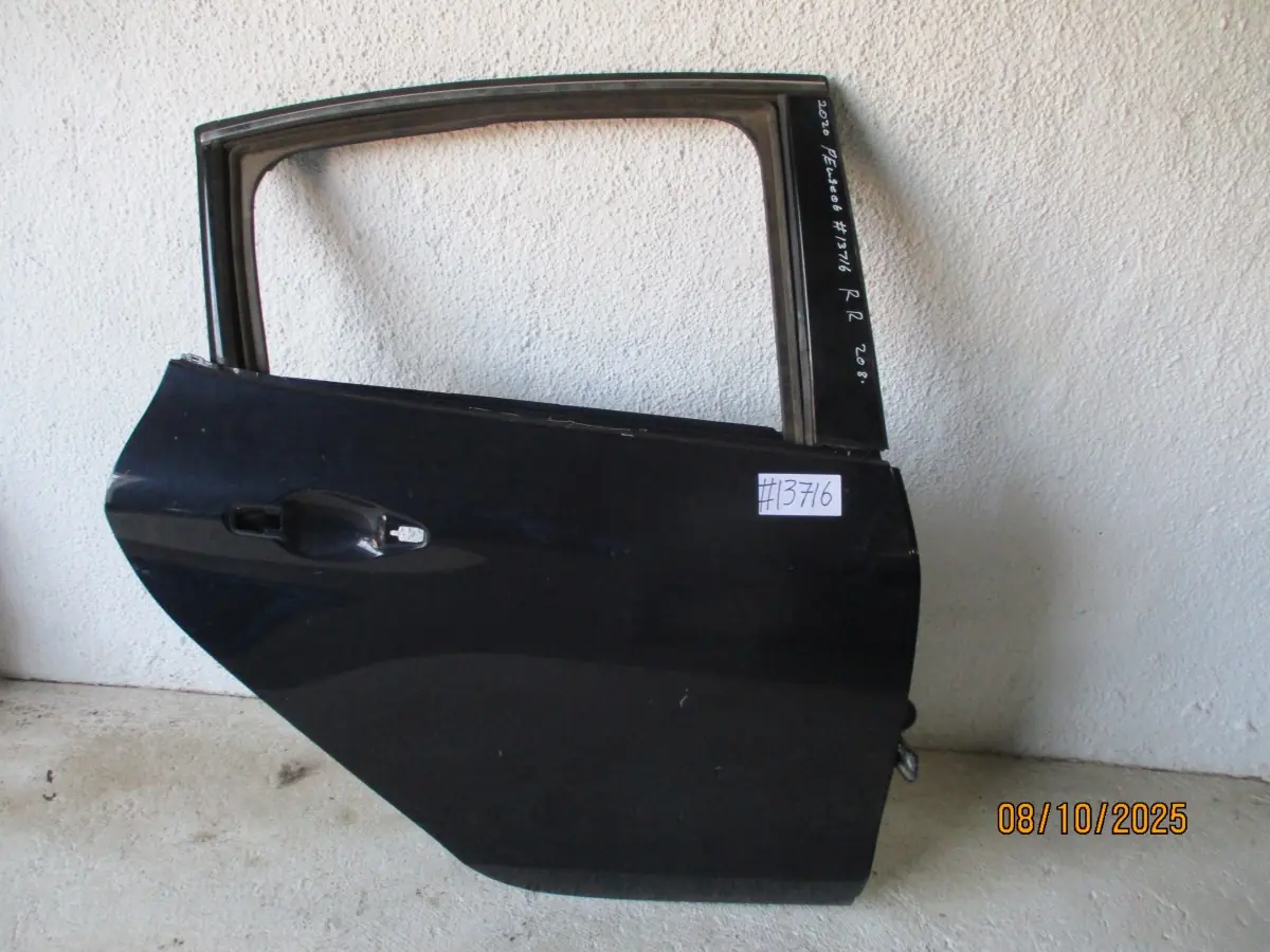 2020 PEUGEOT 208 1.2I RR DOOR SHELL