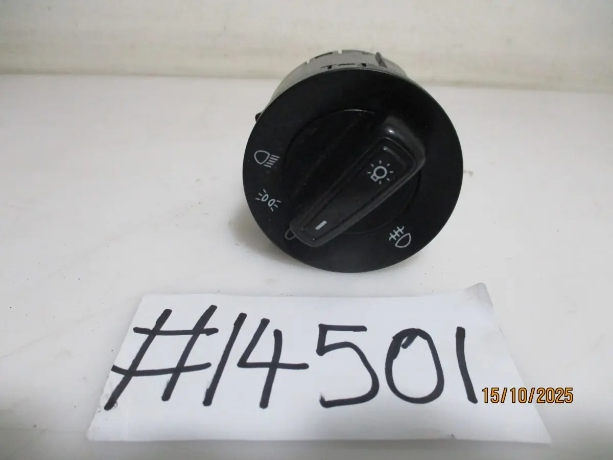 2017 VW POLO 7 1.2TSI H/B HEADLAMP SWITCH