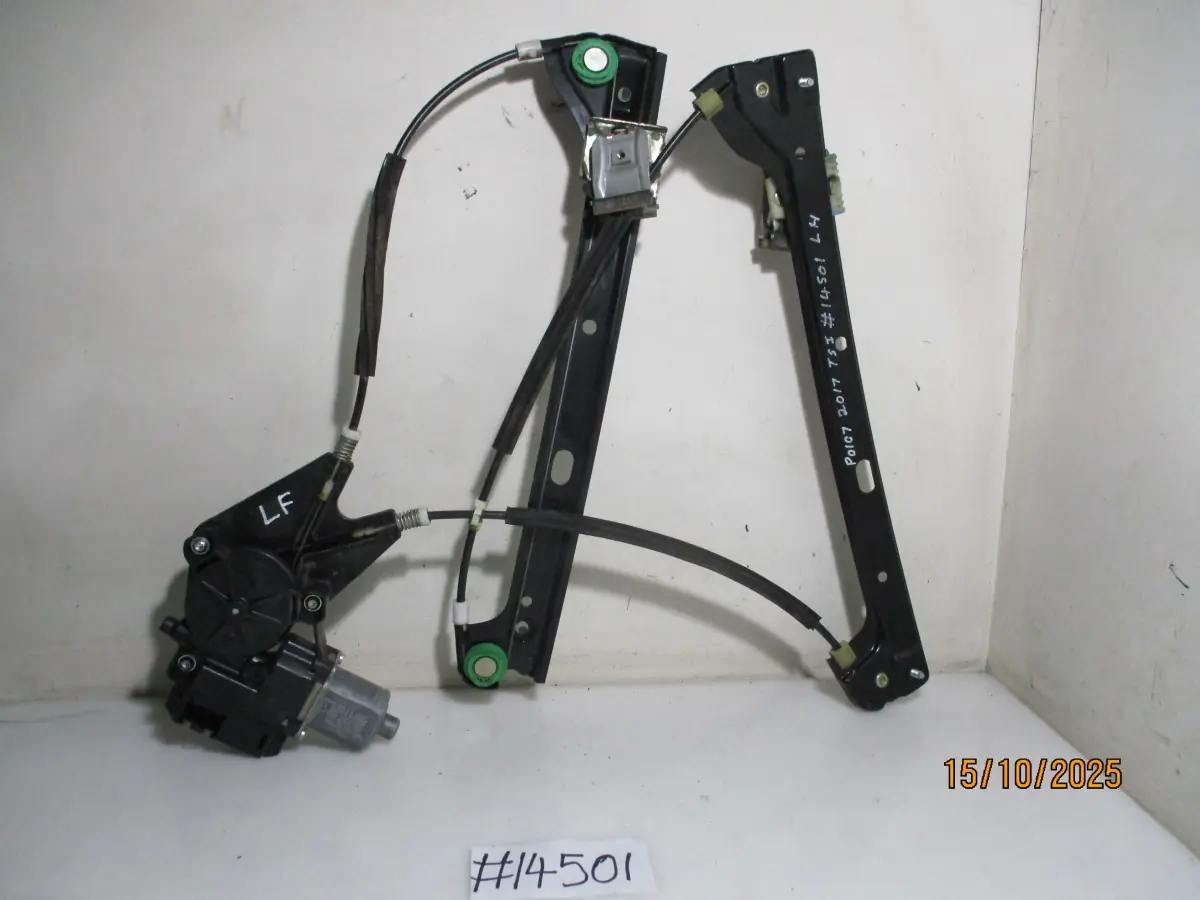 2017 VW POLO 7 1.2TSI H/B LF WINDER MECH + MOTOR