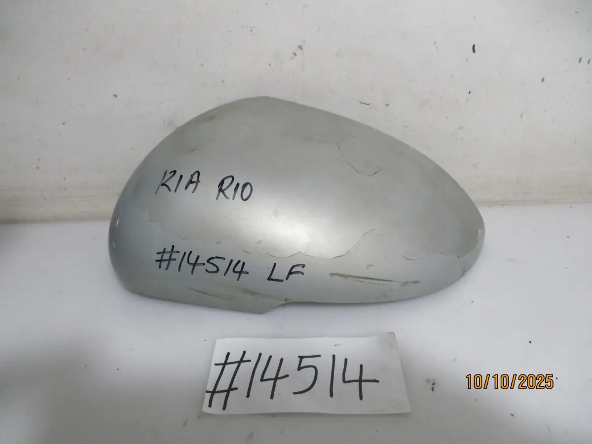 2013 KIA RIO 1.4I TEC SEDAN LH DOOR MIRROR COVER