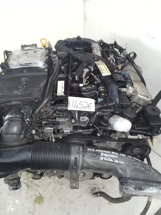2013 MERCEDES BENZ C200 CDI W204 ENGINE ONLY; ENG NO: 651 913 - Image 2