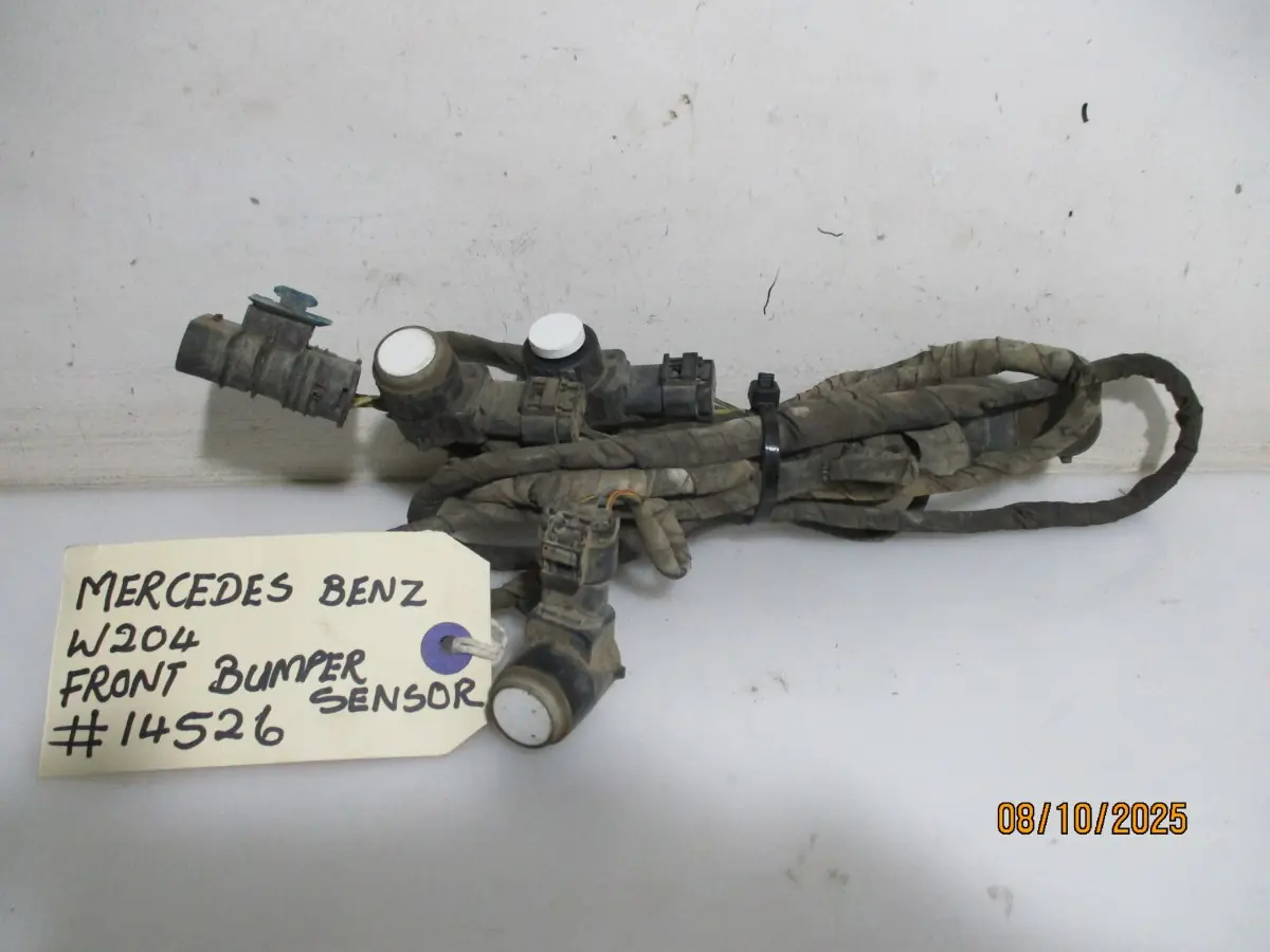 2013 MERCEDES-BENZ W204 C200 CDI FRONT PARK DISTANCE CONTROL WIRING ONLY