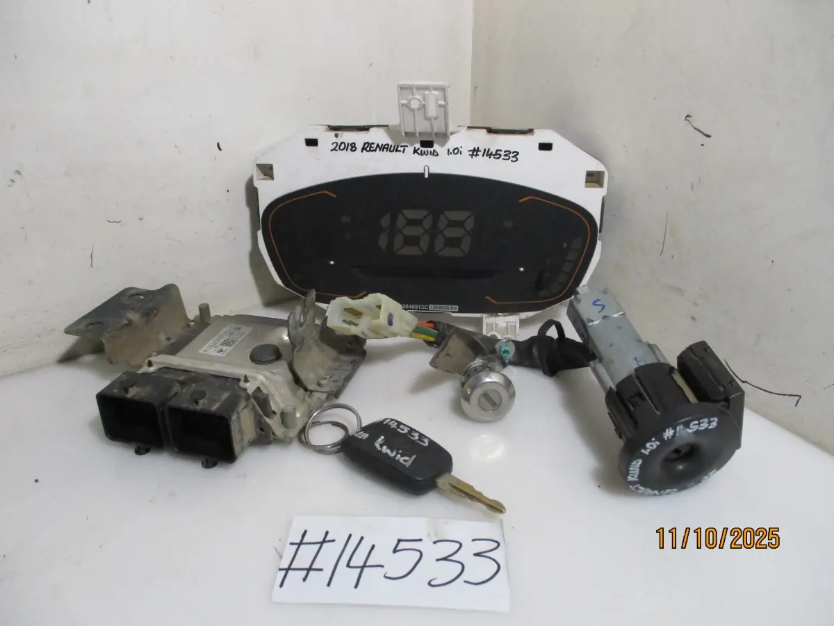 2018 RENAULT KWID 1.0I LOCKSET (2-PLUG)