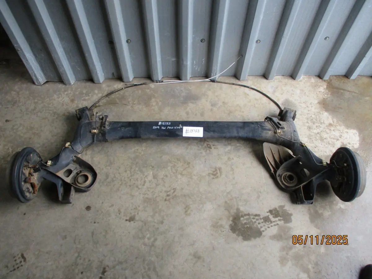 2019 VW POLO VIVO 2 1.4I H/B REAR AXLE
