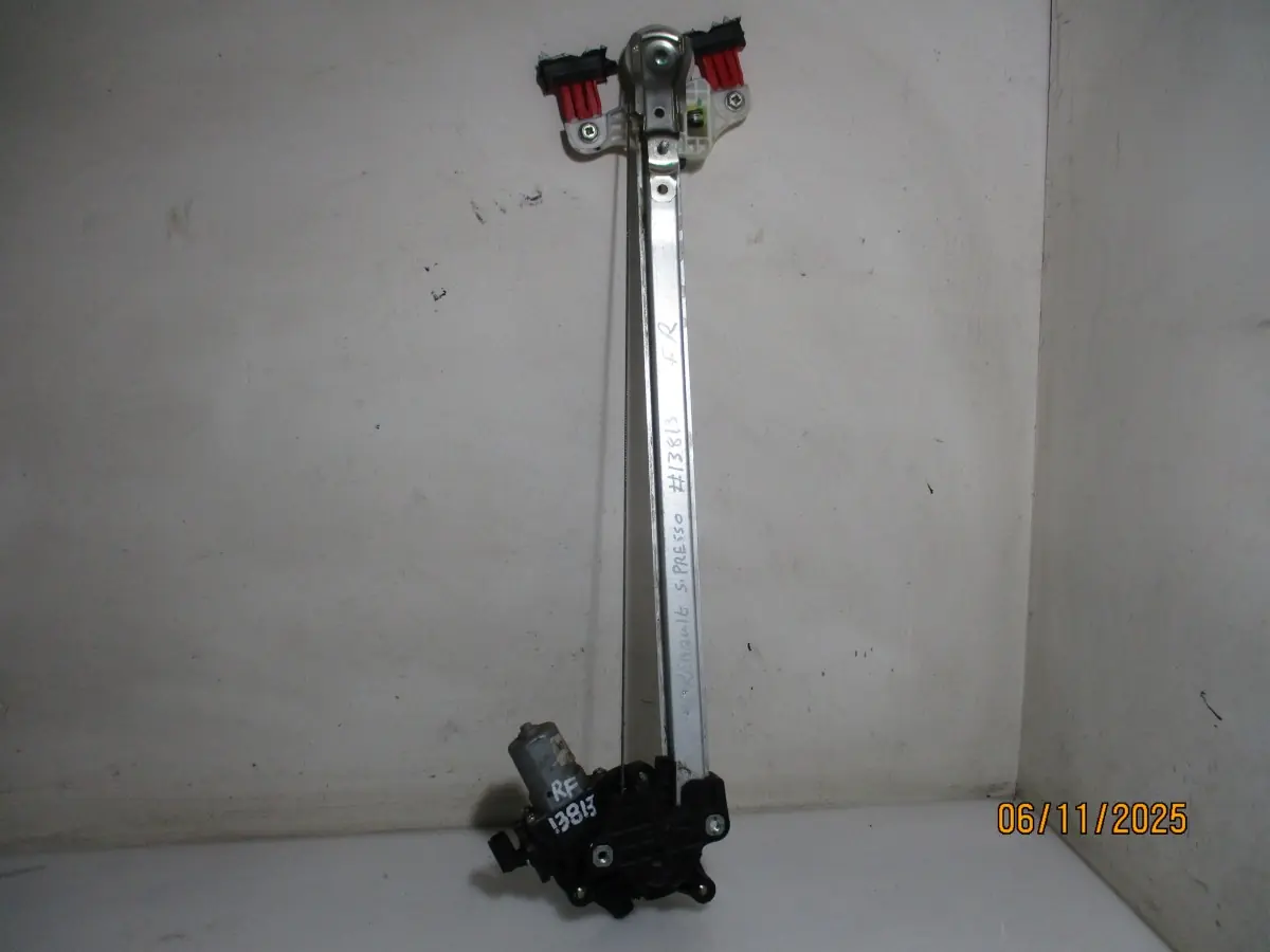 2018 NISSAN MICRA RF WINDER MECH + MOTOR