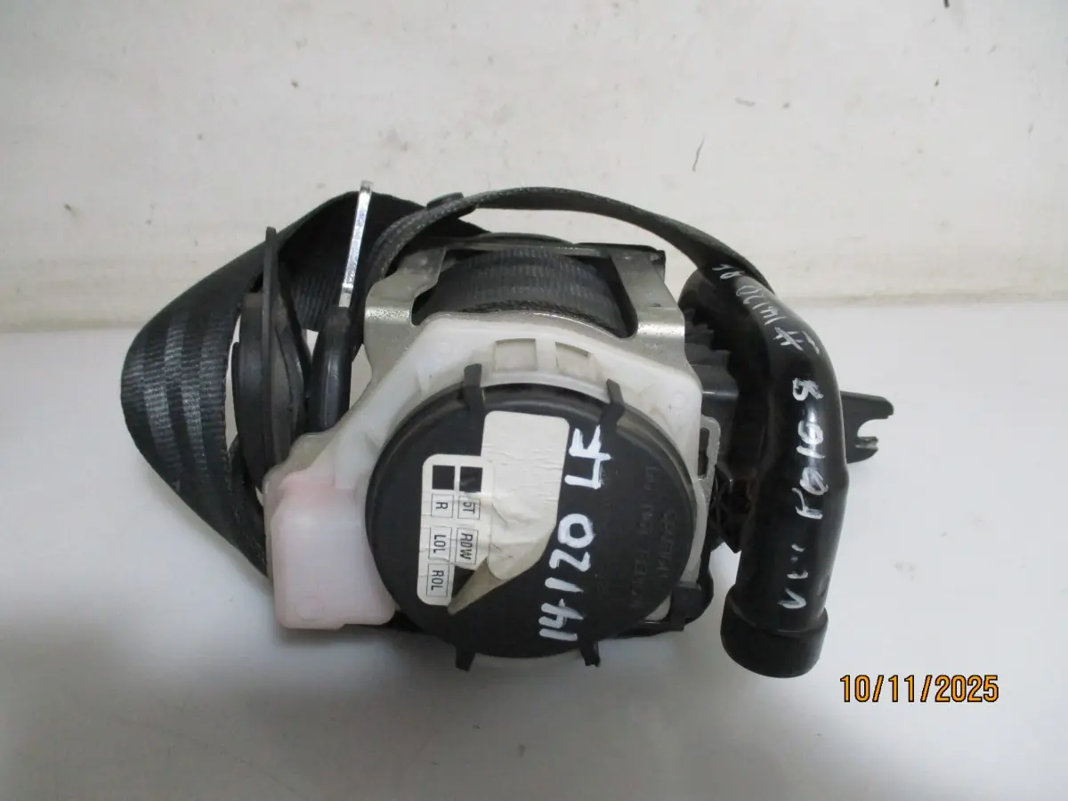 2018 VW POLO 8 1.0TSI LF SAFETY BELT