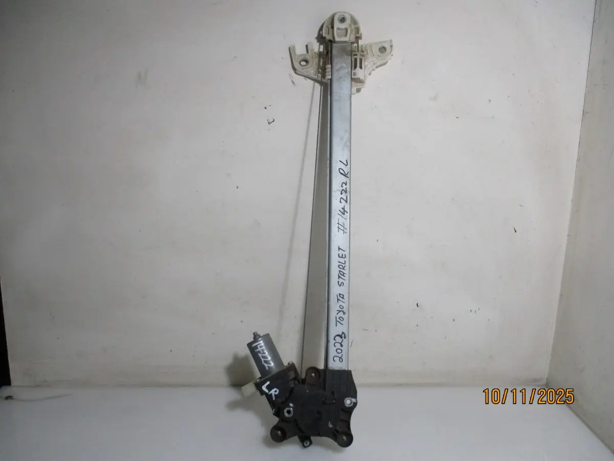 2023 TOYOTA STARLET 1.5I A/T LR WINDER MECH + MOTOR