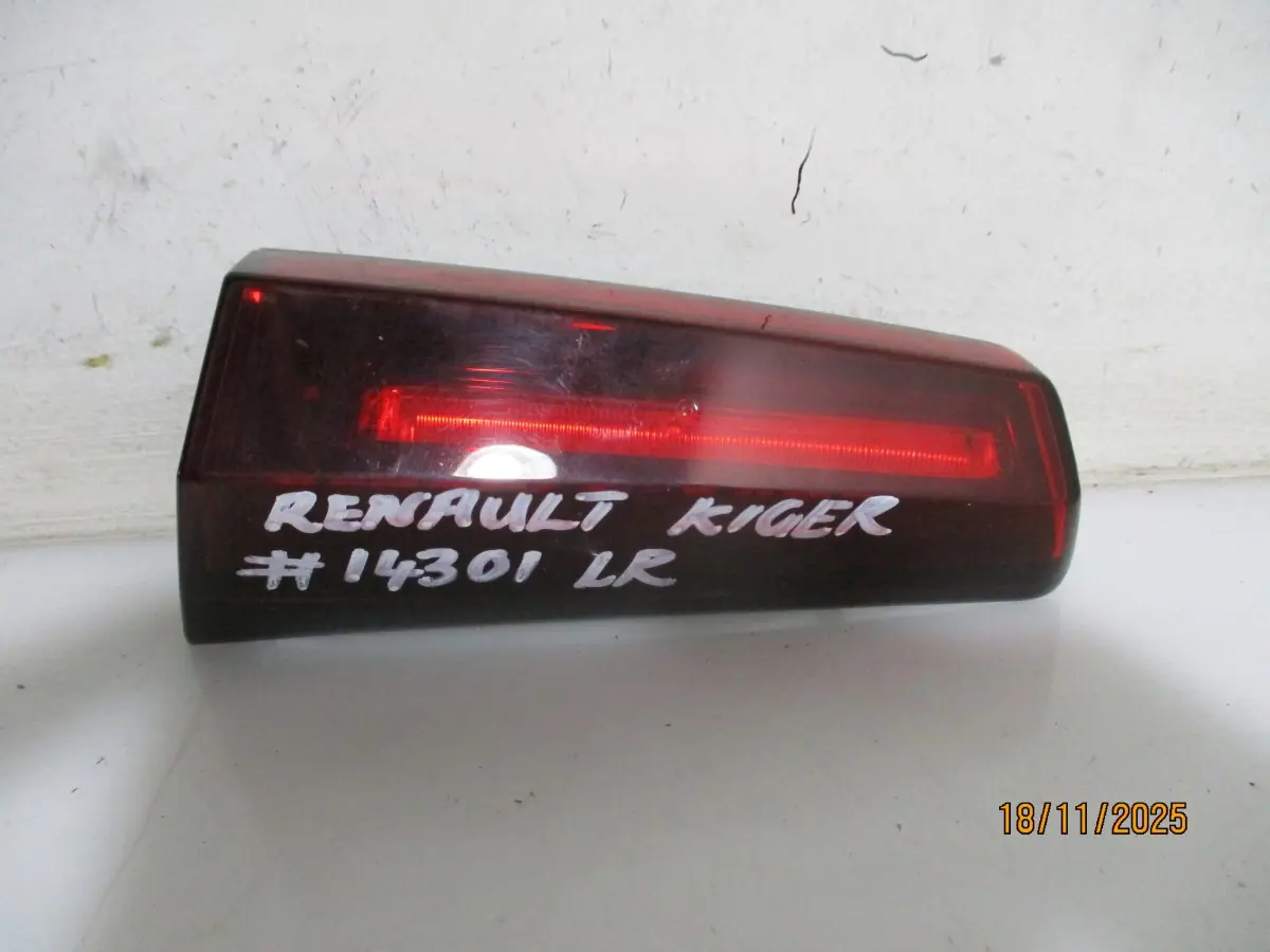 2023 RENAULT KIGER 1.0i LR BOOT LAMP