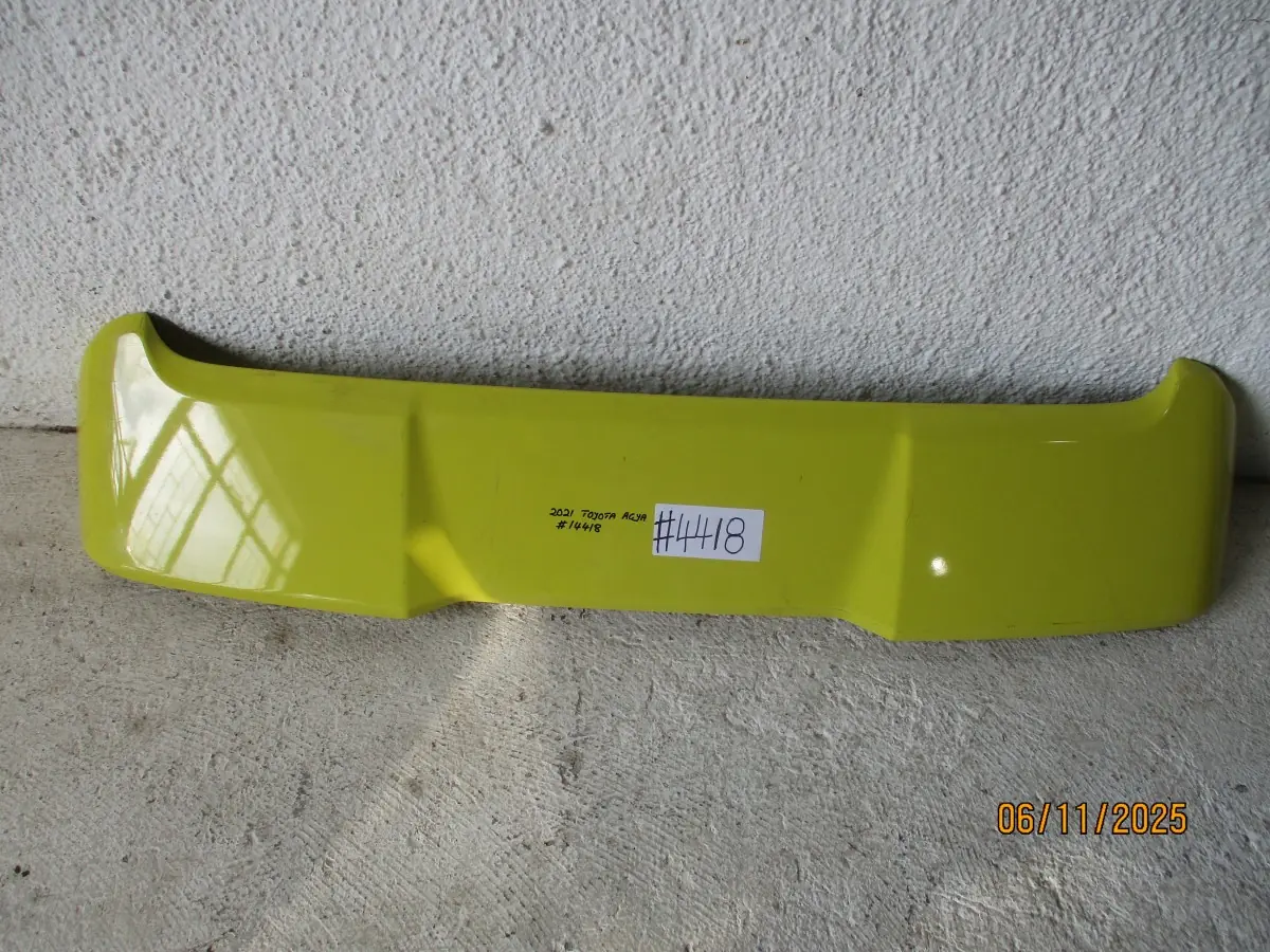 2021 TOYOTA AGYA 1.0I TAILDOOR SPOILER