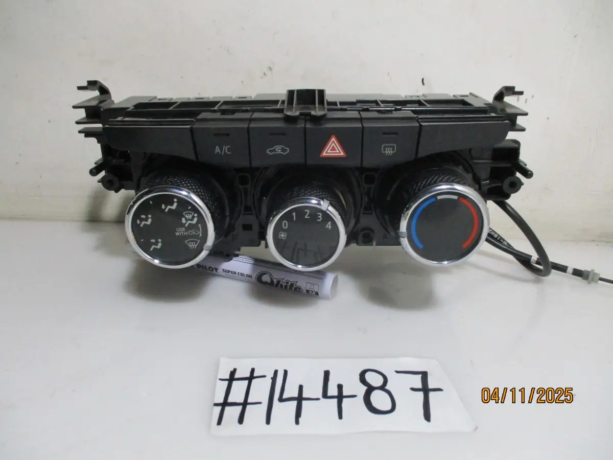 2019 TOYOTA YARIS 1.5I XS CVT H/B CLIMATE CONTROL UNIT