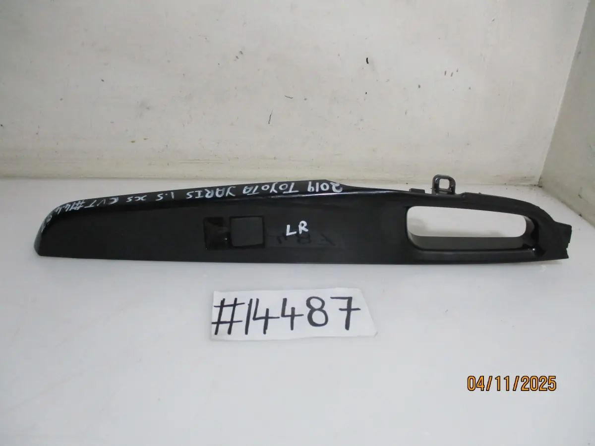 2019 TOYOTA YARIS 1.5I XS CVT H/B LR WINDOW SWITCH