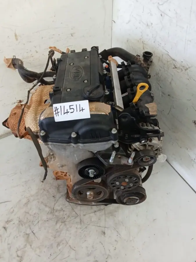 2013 KIA RIO 1.4I TEC ENGINE ONLY; ENG NO: G4FA
