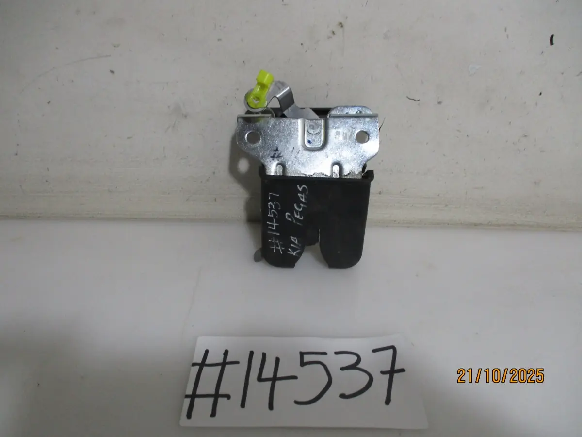 2023 KIA PEGAS 1.4I SEDAN BOOT LOCK