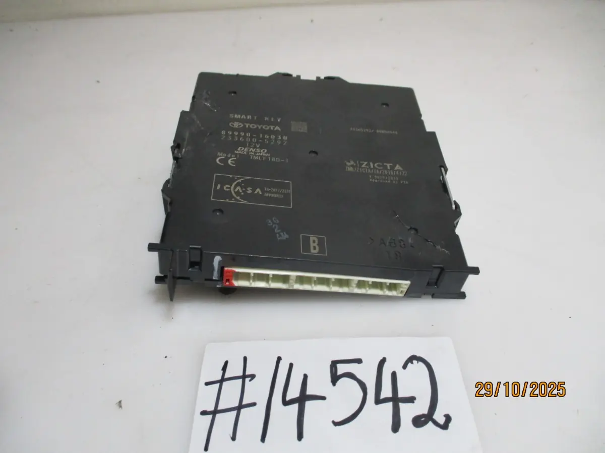 2023 TOYOTA COROLLA CROSS 1.8I XR CVT KEYLESS ENTRY CONTROL MODULE