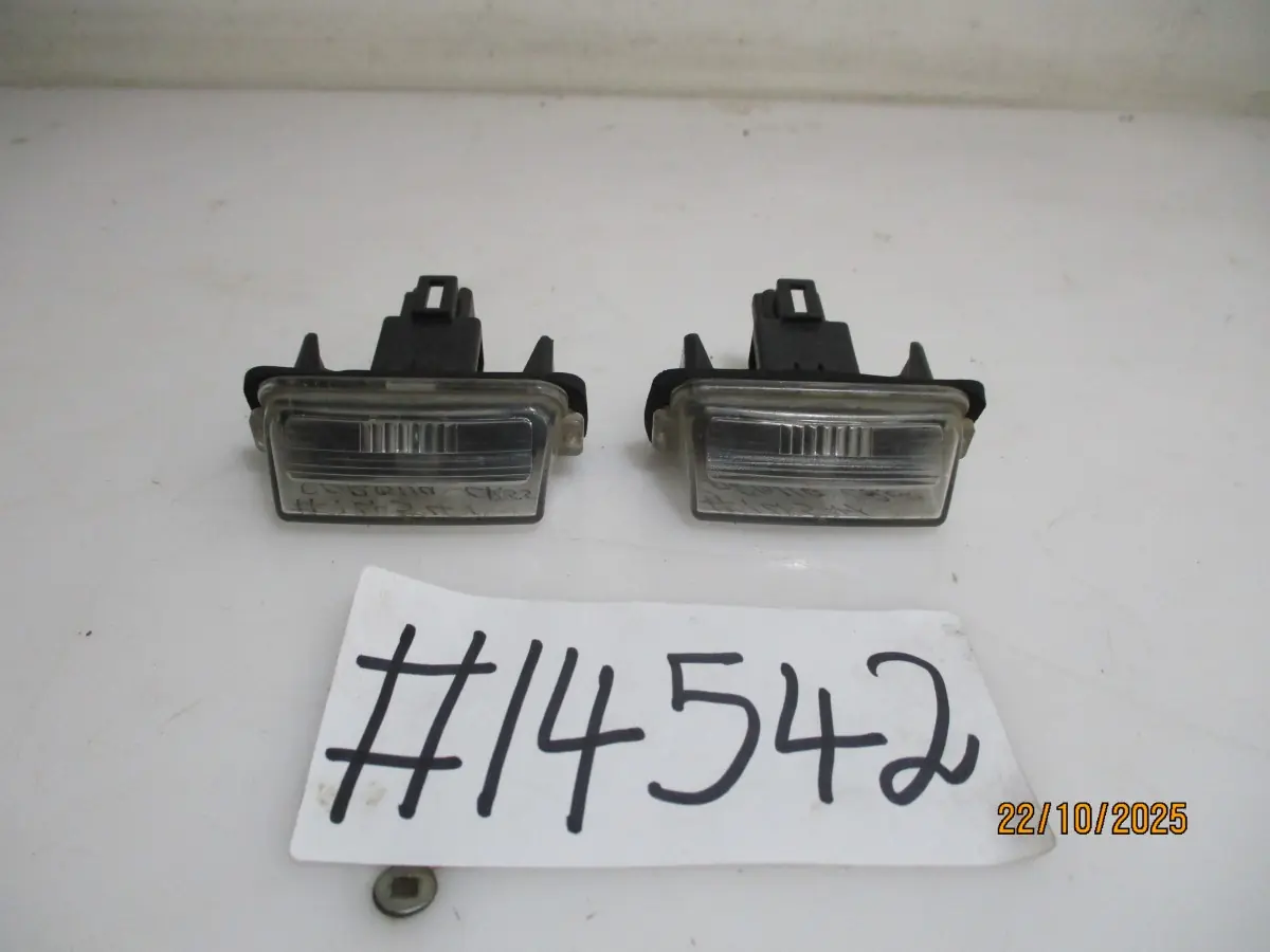 2023 TOYOTA COROLLA CROSS 1.8I XR CVT NUMBER PLATE LIGHT (EACH)