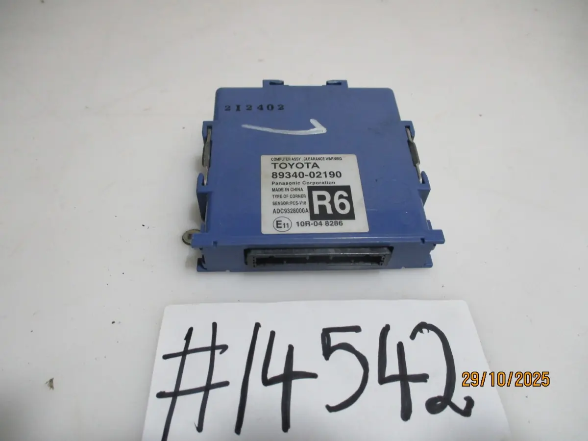 2023 TOYOTA COROLLA CROSS 1.8I XR CVT PARK DISTANCE CONTROL MODULE