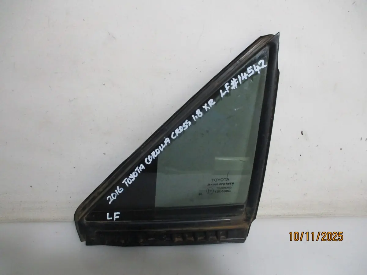 2021 TOYOTA AGYA 1.0I LF 1/4 GLASS