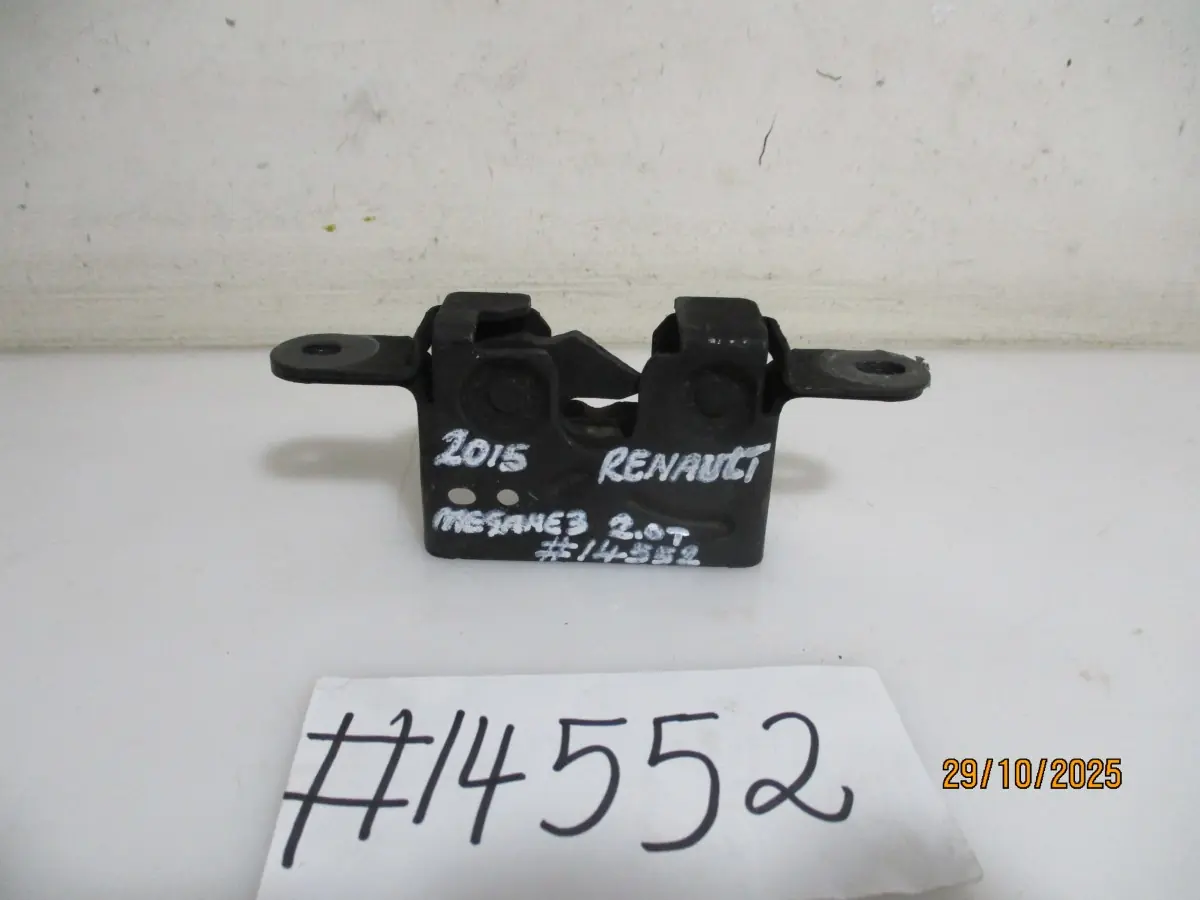 2015 RENAULT MEGANE 3 2.0T RS COUPE BONNET LOCK