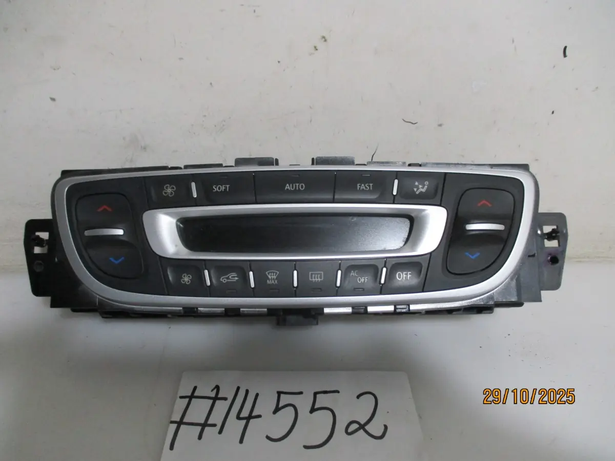 2015 RENAULT MEGANE 3 2.0T RS COUPE CLIMATE CONTROL UNIT