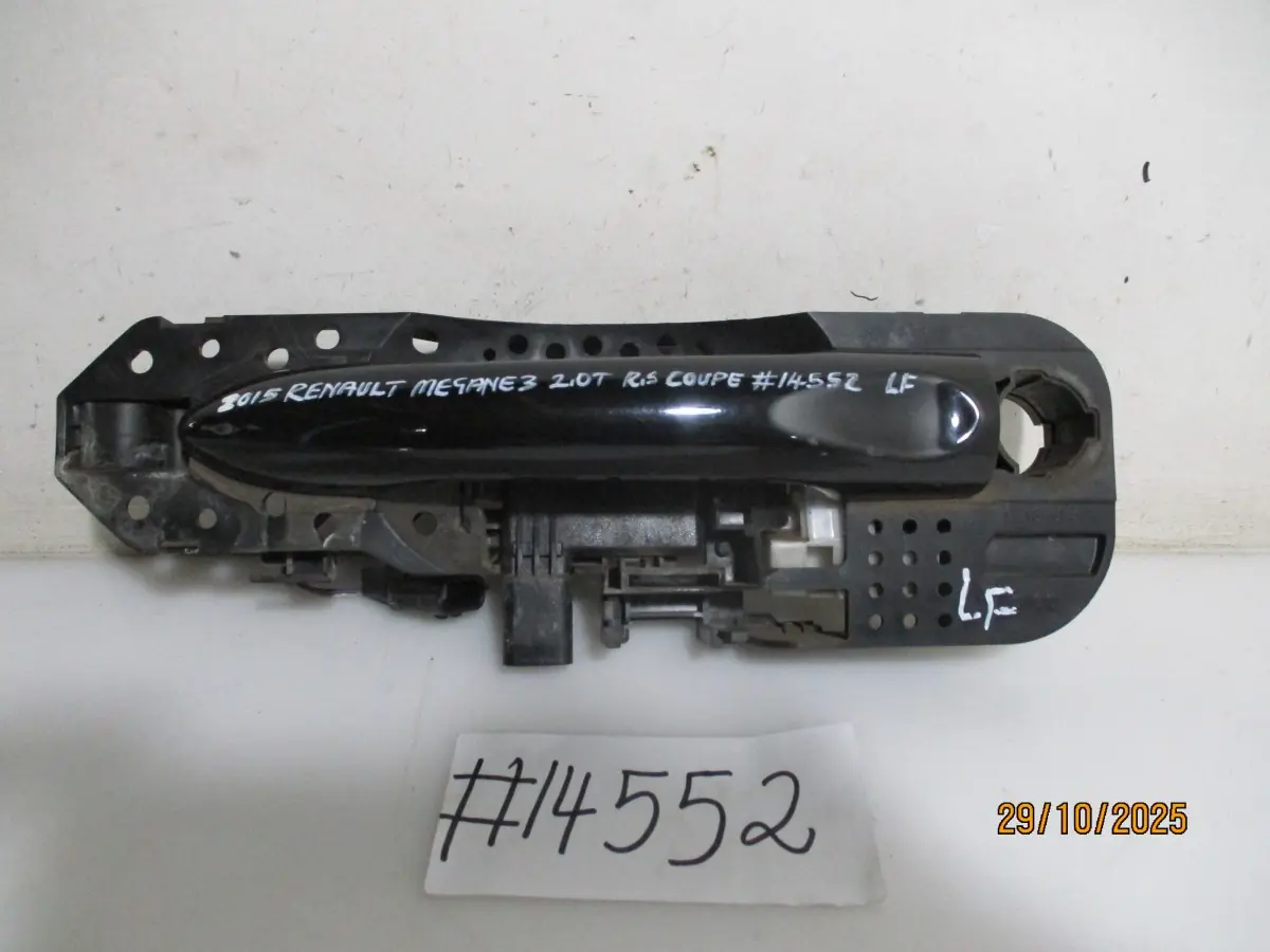2015 RENAULT MEGANE 3 2.0T RS COUPE LF DOOR HANDLE