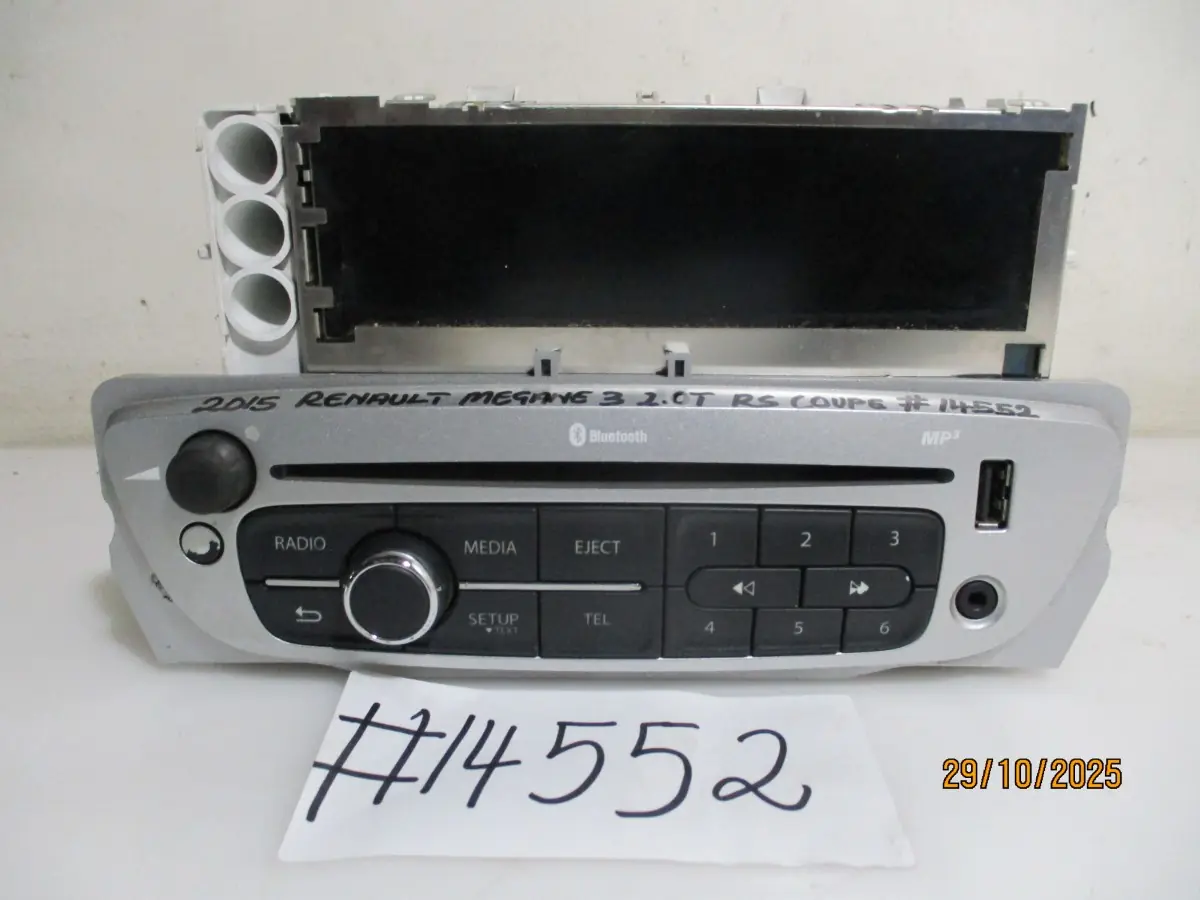 2015 RENAULT MEGANE 3 2.0T RS COUPE RADIO