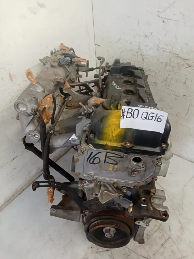 2006 NISSAN ALMERA 1.6i ENGINE ONLY; ENG NO: QG16