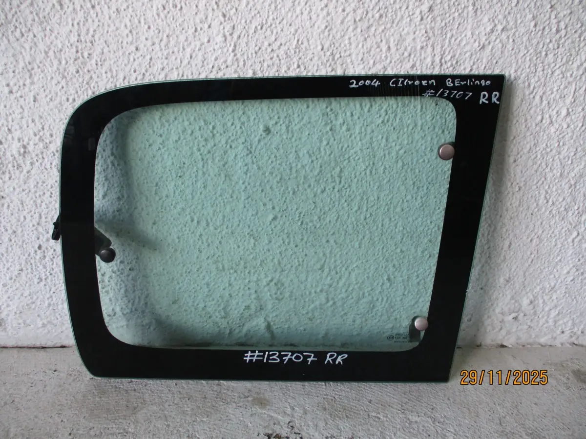 2004 CITROEN BERLINGO 1.4I MULTYSPACE RR BODY GLASS