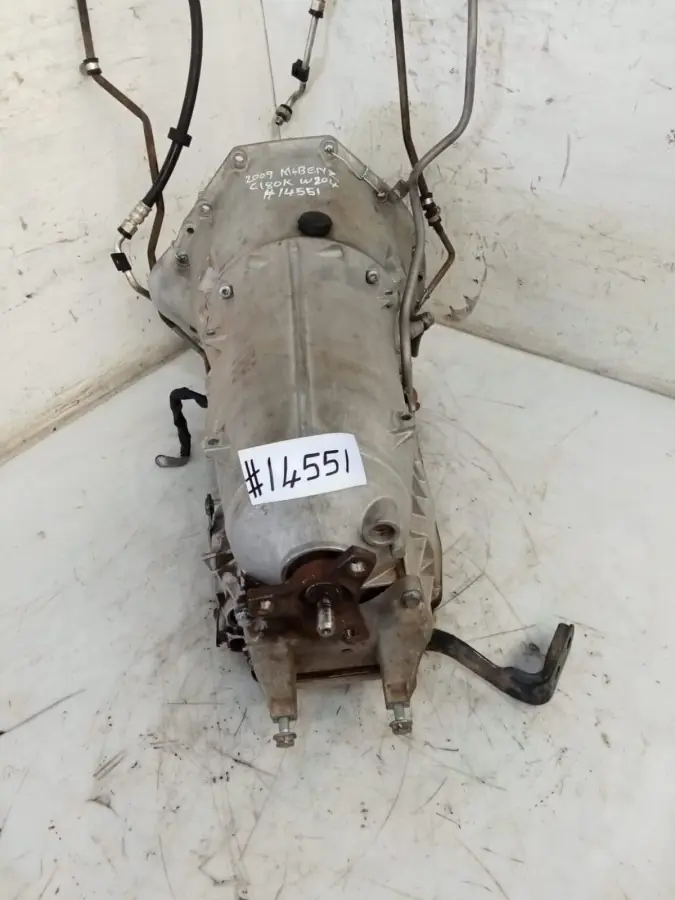 2009 MERCEDES-BENZ C180K W204 BLUEEFFICENCY AUTOMATIC GEARBOX; ENG NO: 271 910; GEARBOX NO: 722 695
