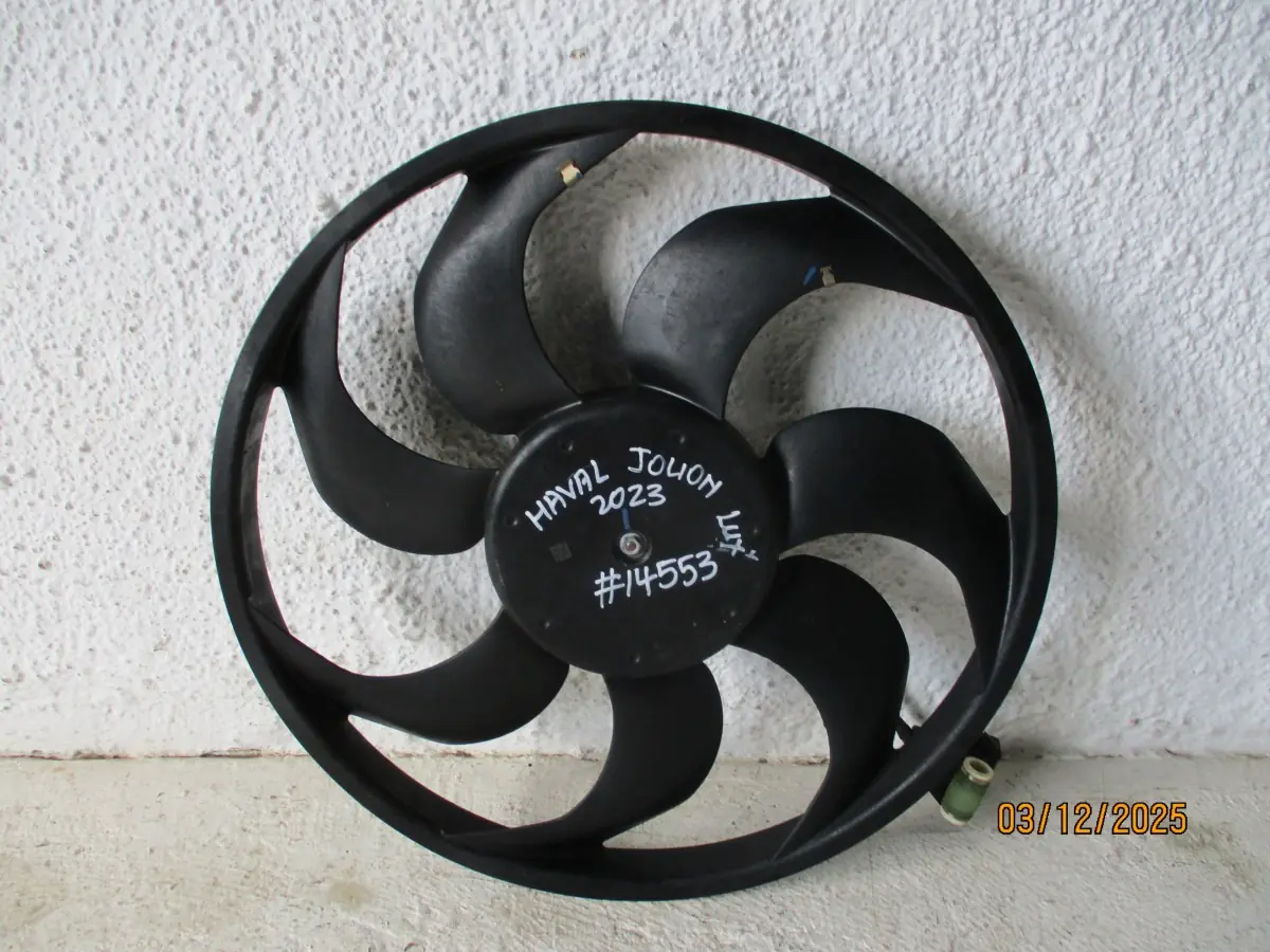 2023 HAVAL JOLION 1.5T PREMIUM 7SP DCT RADIATOR FAN + MOTOR ONLY