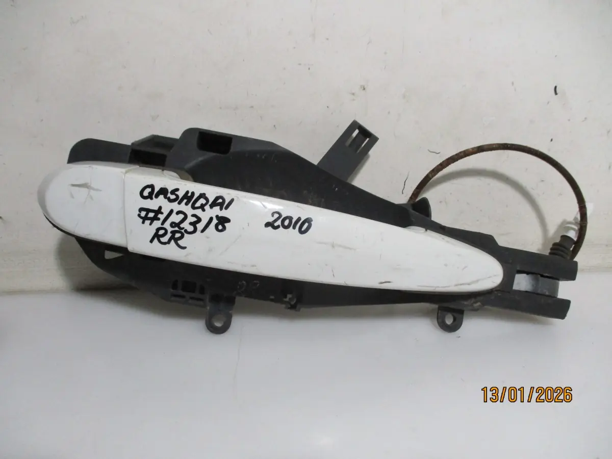 2010 NISSAN QASHQAI 1.6I RR DOOR HANDLE