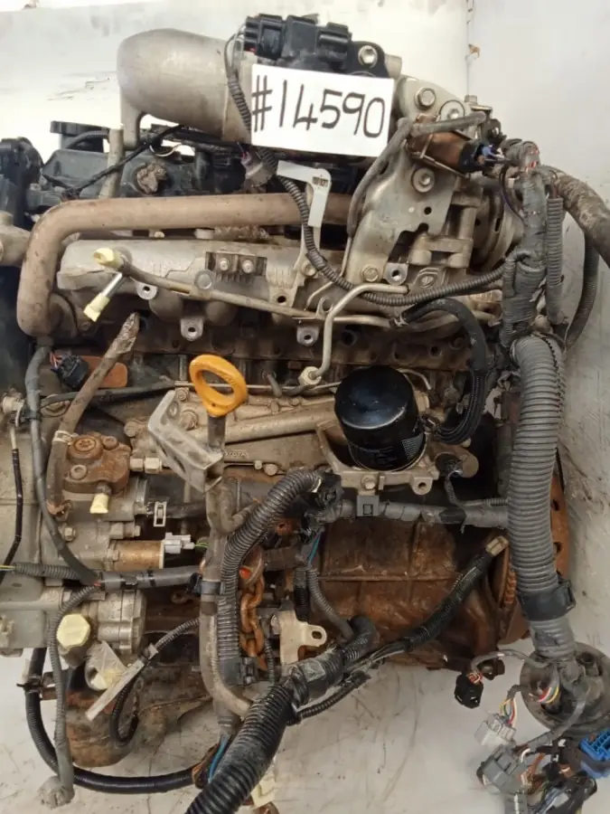 2012 TOYOTA HILUX 2.5 D4D ENGINE ONLY; ENG NO: 2KD - Image 2